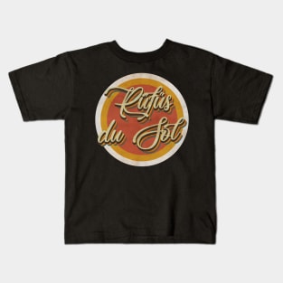 circle vintage Rüfüs du Sol Kids T-Shirt